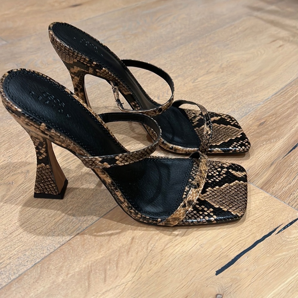 NEW Asos snakeskin heels